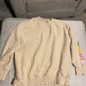 Aerie Cheers Applique Crewneck Sweatshirt